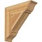 Ekena Millwork Traditional Traditional Rough Sawn Bracket, Western Red Cedar, 6"W x 22"D x 22"H BKT06X22X22TRA01RWR - alternate 1